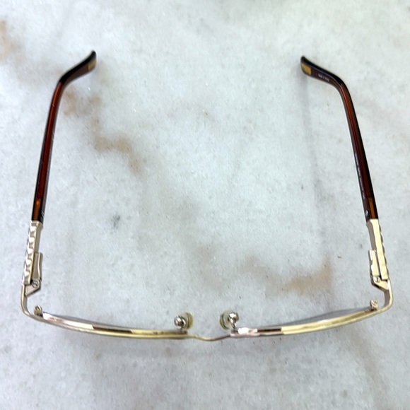 Guess Marciano GM 248 Brown and Gold Embellished Eyeglasses Frames 53 17 135 - Picture 3 of 8